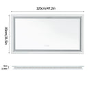 Axyaa Large Bathroom Mirror - Classic Design for Stylish Home Decor