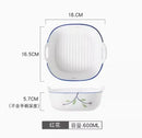 Axyaa 7-Inch Baking Bowl Double Ear Tableware Microwave Oven Rice Salad Tray