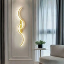Axyaa LED Wall Sconce Modern Minimalist Light for Bedroom and Living Room