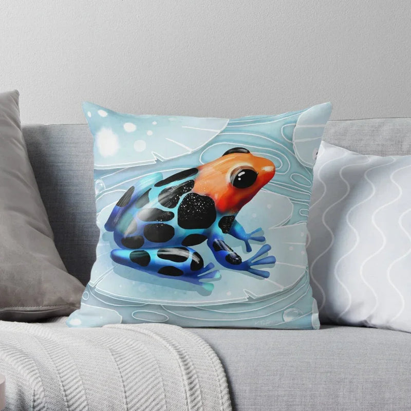 Cute Animal Print Pillowcase by Axyaa for Bedroom & Living Room