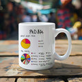 Axyaa Phd Doctor's Ceramic Coffee Mug Office Tea Cup Birthday Gift