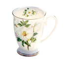 Axyaa Bone  Espresso Cup Set, Elegant Ceramic Coffee Mug Wedding Gift
