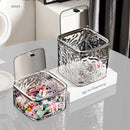 Axyaa Acrylic Hair Clip Organizer with Lid - Headdress & Accessories Holder