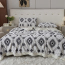 Axyaa Jacquard Lambswool Blanket: Warm, Skin-Friendly, Queen King Size Comforter