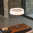 Axyaa LED Fabric Pendant Light - Modern Circular Hanging Lamp for Living, Dining, Bedroom, Kitchen, Island & Restaurant