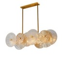 Axyaa Glass Collection Chandelier Hanging Lamp Dimmable Suspension Luminaire