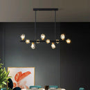 Axyaa Crystal Chandelier Pendant Light for Living Room and Dining Room