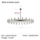 Axyaa LED Ceiling Chandelier: Modern Home & Office Pendant Lamp Fixture