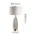Axyaa Nordic Blue Table Lamp LED Desk Light for Living Room, Bedroom, and Hotel