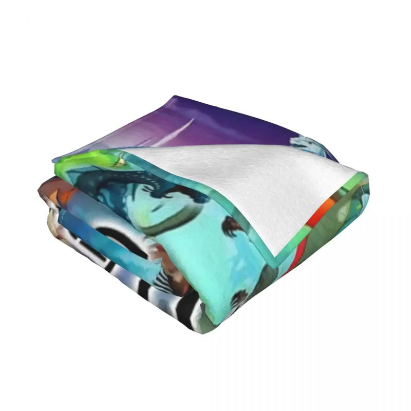 Axyaa Wing of Fire Dragon Throw Blanket
