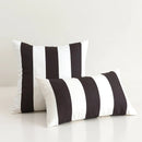 Axyaa Colorful Waterproof Outdoor Cushion Cover Striped Wave Durable Pillow Case