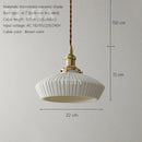 Axyaa Ceramic Pendant Lights: Scandinavian Style, Luxury Look for Home Lighting