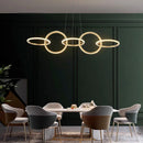 Axyaa Modern LED Chandelier Pendant Light for Dining Room Ceiling Lamp