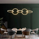 Axyaa Modern LED Chandeliers for Dining Room Pendant Lights Ceiling Lamp