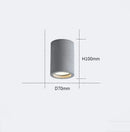 Axyaa Nordic Industrial Gray LED Tube Ceiling Lamps