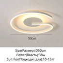 Axyaa LED Round Bedroom Ceiling Light for Modern Minimalist Home Decor
