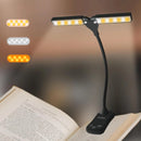 Axyaa Clip-On Book Light with 3 Color Temp & Dimming