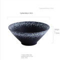 Axyaa Ramen Bowl Soup Bowl Creative Ceramic Tableware