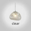Axyaa Cloud Design Glass LED Pendant Light for Modern Art Decor Dining Room Chandelier