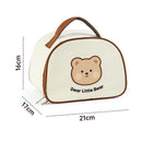 Axyaa Stainless Steel Microwavable Bento Lunch Box with Insulated Bag