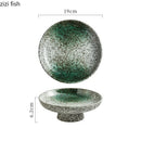 Axya High Foot Snack Plate Set for Creative Molecular Dining