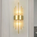Axyaa Crystal Luxury Wall Lamp for Bedroom Living Room Dining Room Staircase