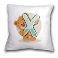 Axyaa Cartoon Bear Pillowcase - Decorative Cushion Cover for Sofa or Children's Room