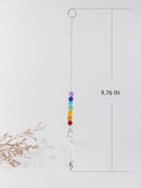 Axyaa Glass Prism Suncatcher Rainbow Maker Garden Ornament Crystal Stone Décor