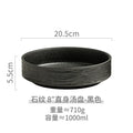 Axyaa Ceramic Rock Pattern Dessert Bowl
