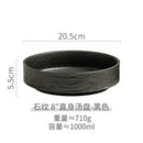 Axyaa Rock Patterned Ceramic Dessert Bowl
