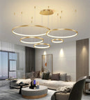 Axyaa LED Ring Chandelier for Dining and Living Room Lighting