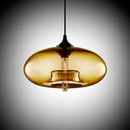 Axyaa Glass Chandelier Pendant Lamps for Kitchen, 7 Colors, Industrial Style