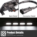 Axyaa Front Grille LED Warning Light Set for 2024-2025 Toyota Tacoma SR SR5