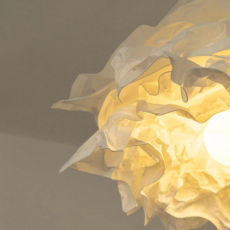 Axyaa White Cloud Pendant Light for Modern Living Spaces