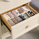Axyaa Clothing Storage Organizer for Bra Socks Scarf Underwear - Wardrobe Drawer Boxes
