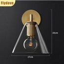 Axyaa LED Copper Wall Lamp for Restaurant Living Room TV Background Lighting