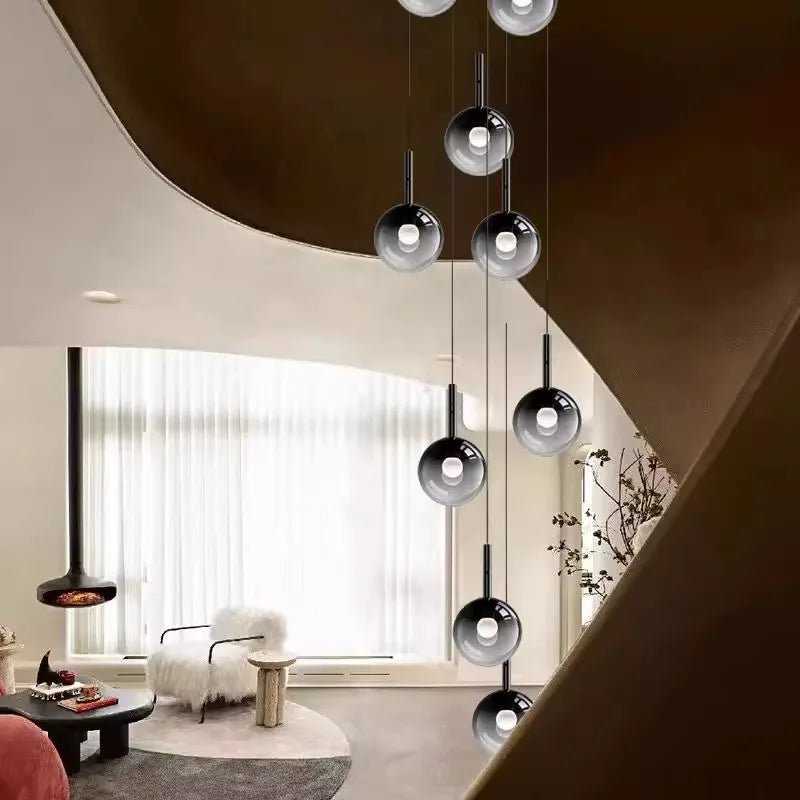 Axyaa Ring LED Pendant Light for Modern Home Decor & Indoor Lighting