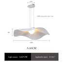 Axyaa Modern LED Fabric Chandelier for Dining Room & Living Room