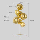 Axyaa Minimalist LED Floor Lamp with Remote Control Dimming for Living Room, Bedroom, Study