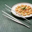 Axyaa Stainless Steel Food Tongs Set for BBQ and Buffet