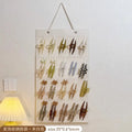 Axyaa Hair Bows & Jewelry Organizer Wall Hanging - Space Saving Accessory Holder
