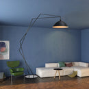 Nordic LED Fabric Floor Lamp Standing Light for Home Decor by Axyaa