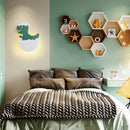 Axyaa LED Dinosaur Egg Kids Wall Lamp - Cute Cartoon Bedroom Light for Nursery