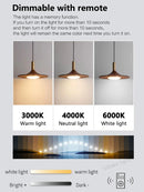 Axyaa Retro LED Pendant Light for Dining, Bar & Bedroom in Walnut Color