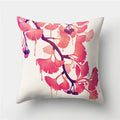Axyaa Tropical Green Plant Tree Leaves Flower Cushion Cover 45X45CM