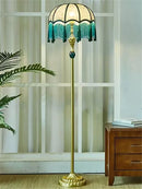 Axyaa Retro Tassel Floor Lamp for Living Room and Bedroom