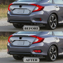 Axyaa LED Rear Bumper Reflector Light for Honda Civic 2016-2020 Dynamic Turn Signal