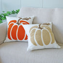 Axyaa Embroidered Pumpkin Pillowcase Cojines Sofa Cushion Cover Autumn Halloween