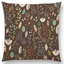Axyaa Botanical Floral & Butterfly Cushion Cover - Home Decor Sofa Pillow Case