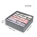 Axyaa Underwear Socks Pants Bra Storage Box Wardrobe Organizer for Home